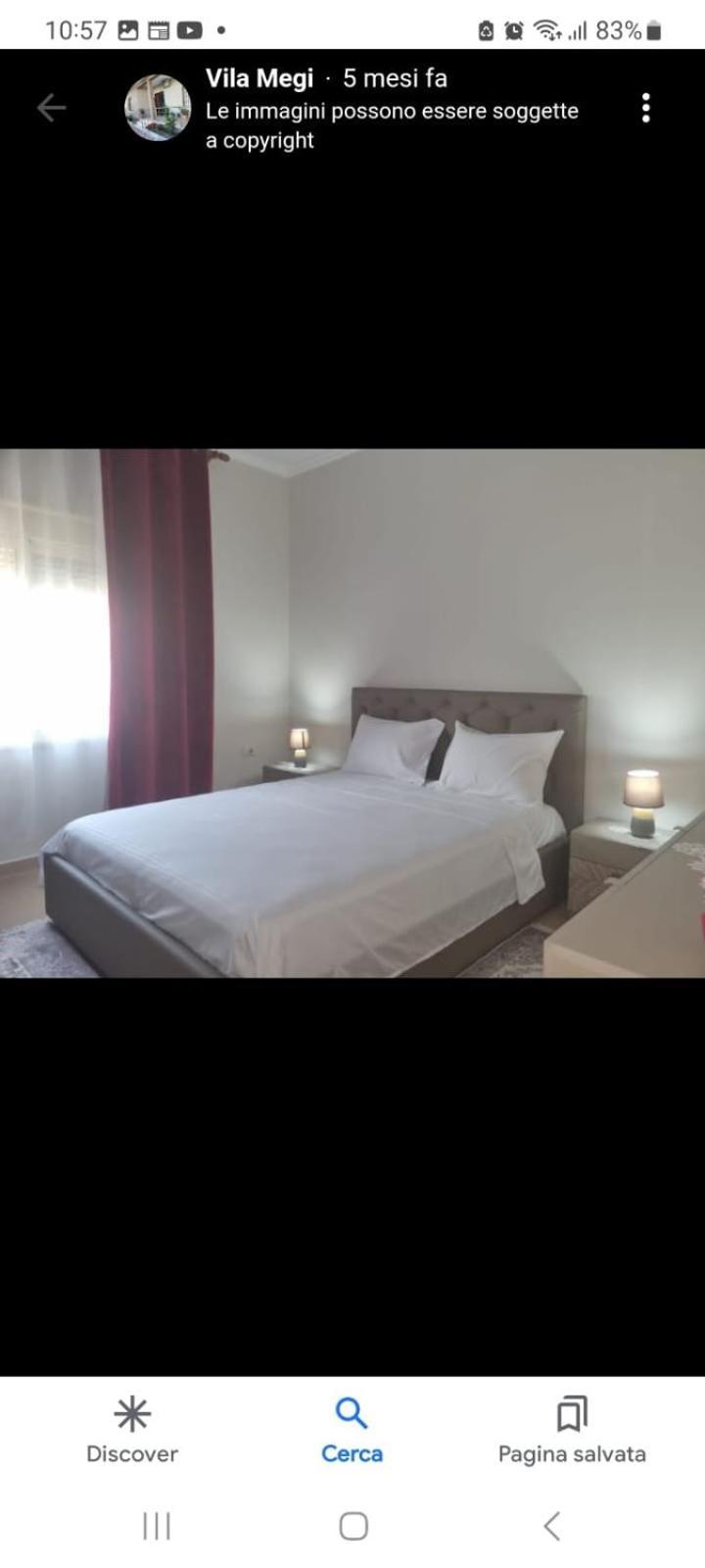Vlorë Vila Megi-Rent Room מראה חיצוני תמונה